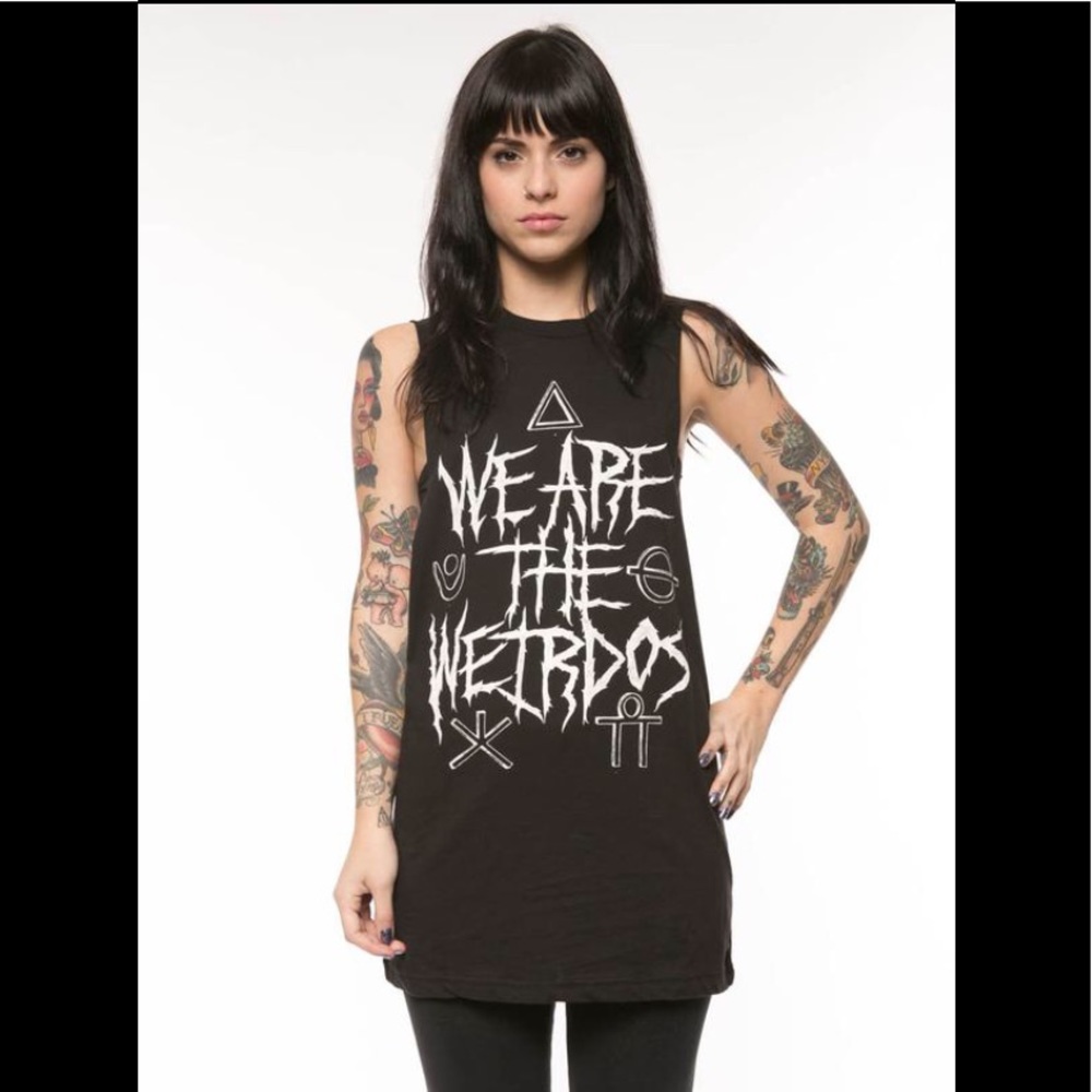 Grit N Glory Craft We Are The Weirdos Muscle Tee